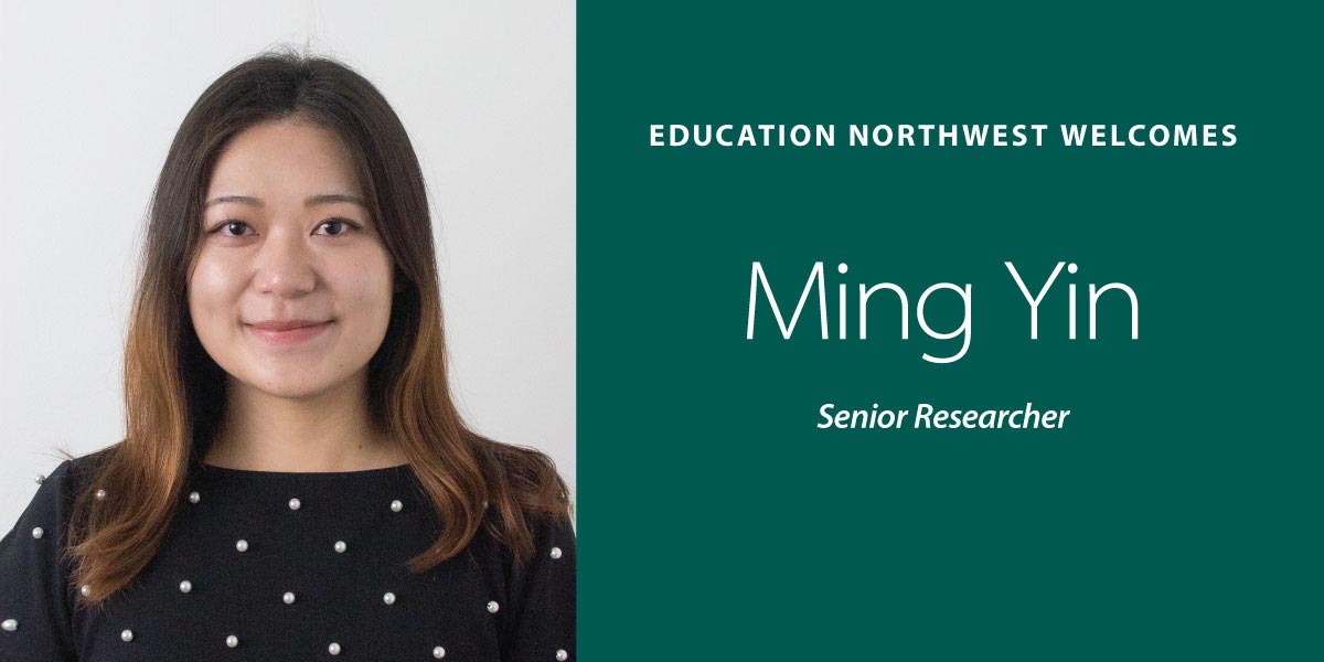 New hire Ming Yin