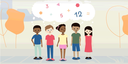 students thinking